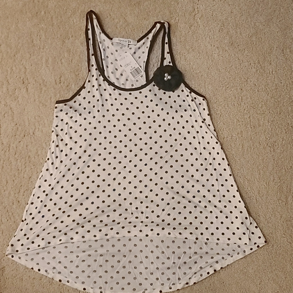 Forever 21 Polka Dot Tank